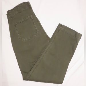 Studio Blue Slim Fit Dark Green Cargo Pants size 27